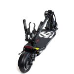 Bluetran Lightning Powerful Fast Long Range Electric Scooter Folded